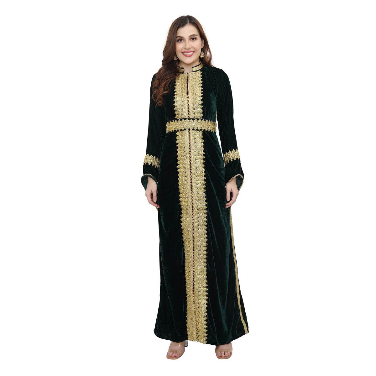 Velvet Kaftan for Women Bohemian Caftan Dress – Maxim Creation