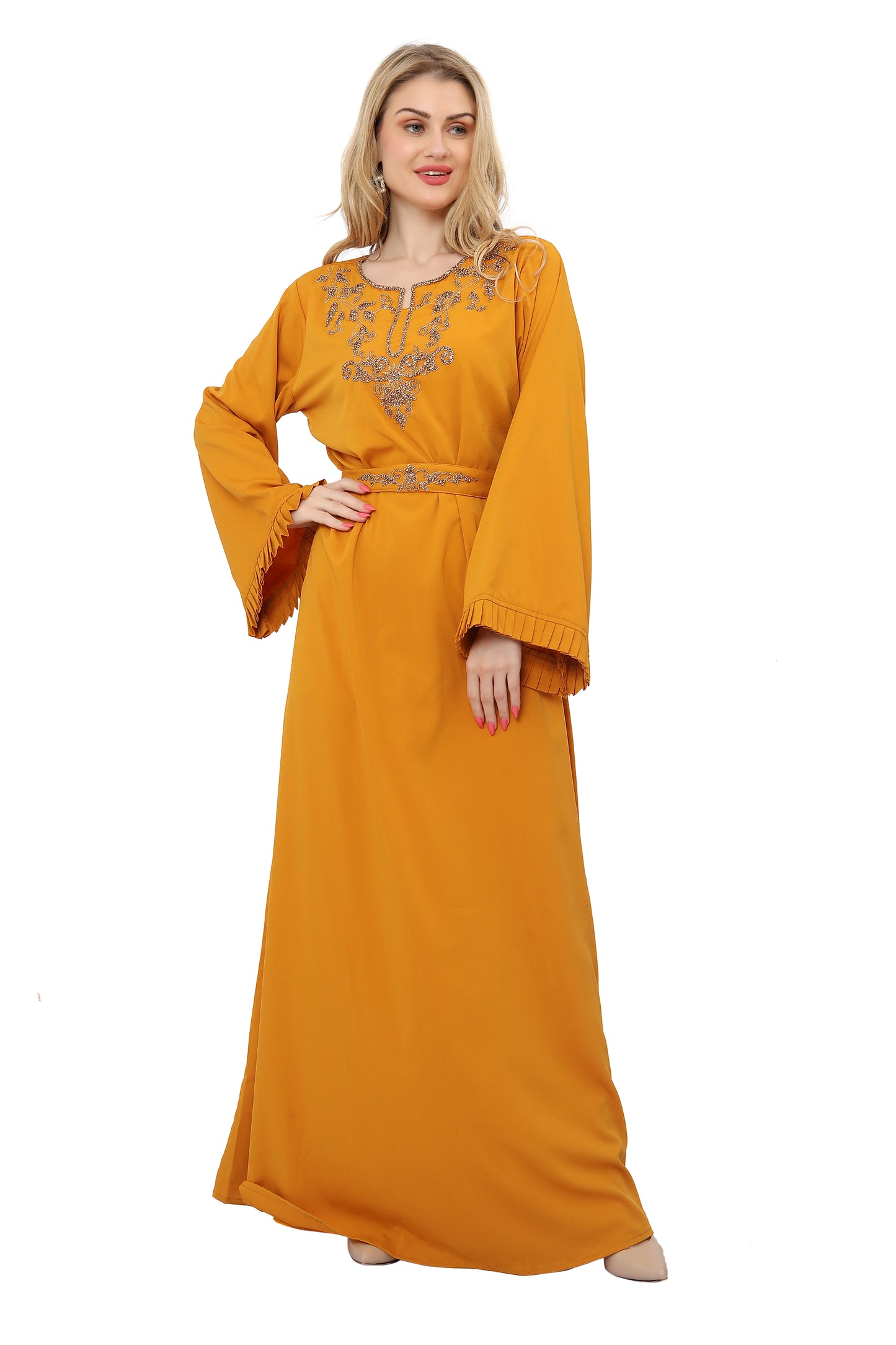 Moroccan Handmade Wedding Kaftan Dress