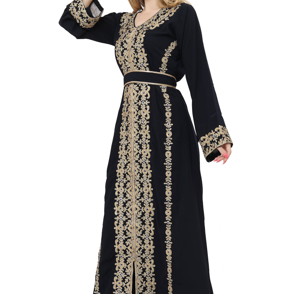 
                  
                    Dubai PartyWear Maxi Dress Jalabiya For Women
                  
                