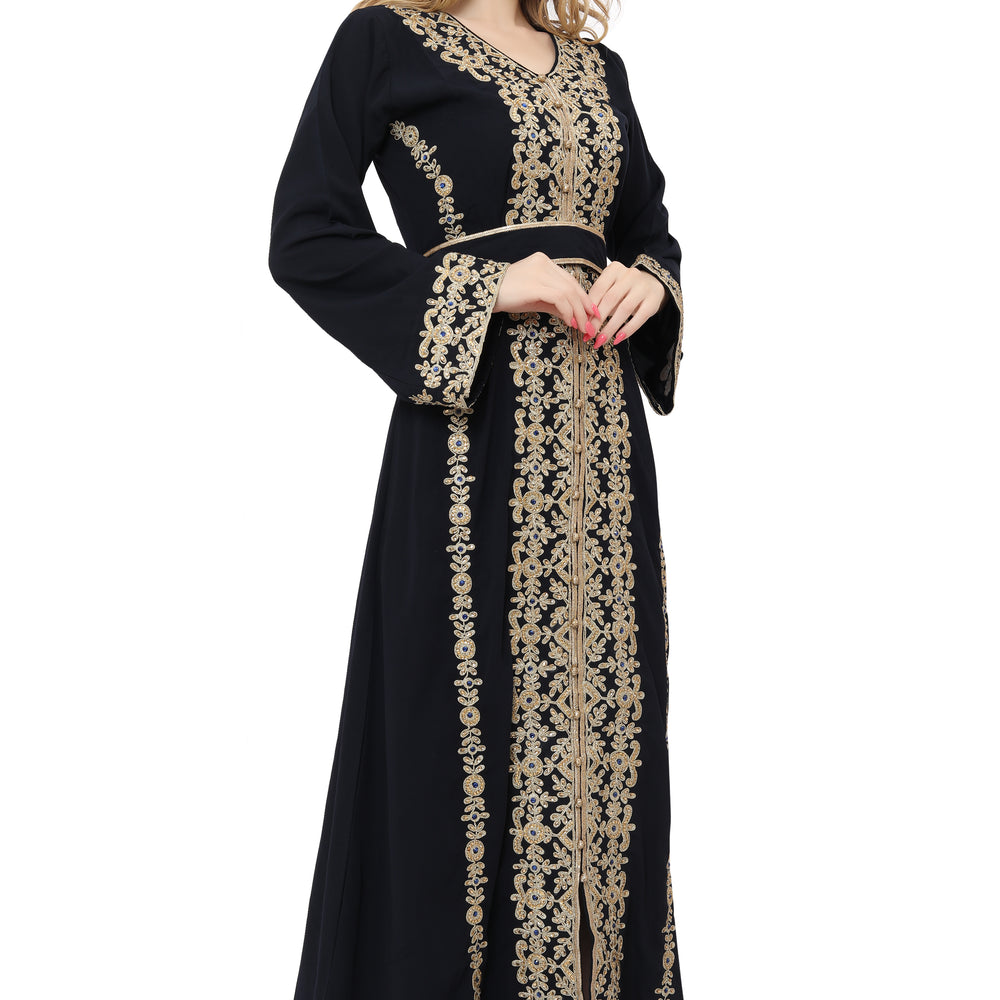 
                  
                    Dubai PartyWear Maxi Dress Jalabiya For Women
                  
                