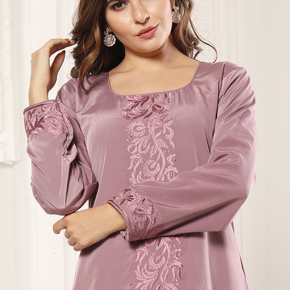 
                  
                    Modern Eid Wear for Women in Pastel Purple Party Gown
                  
                