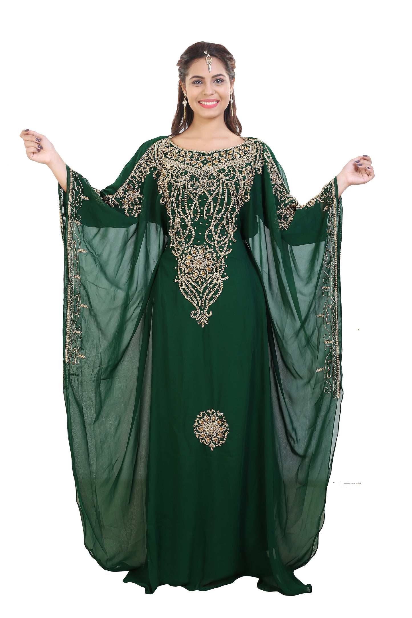 Dubai Jellabiya Embroidered Maxi - Maxim Creation