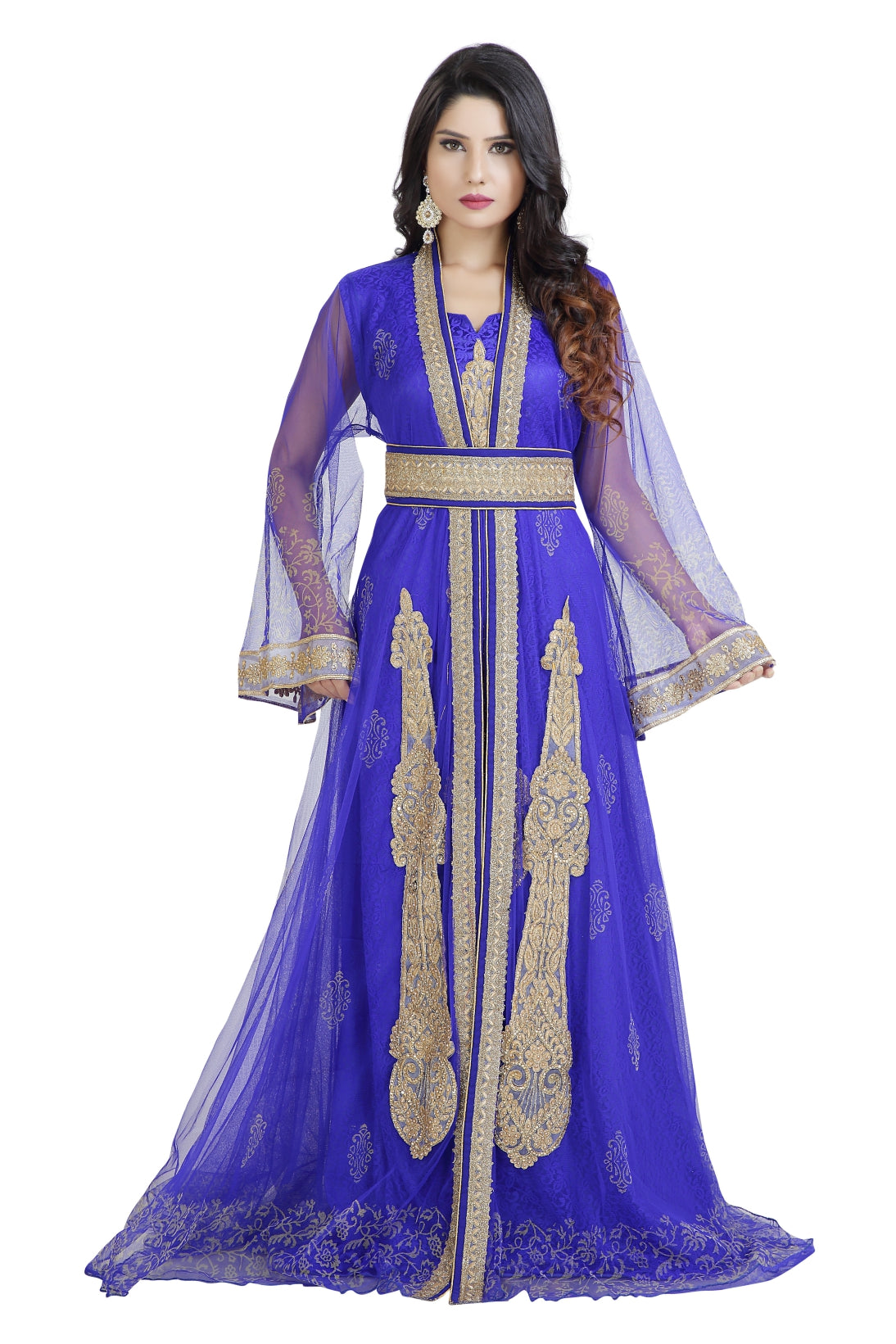 Designer Kaftan Dress Khaleeji Thobe - Maxim Creation